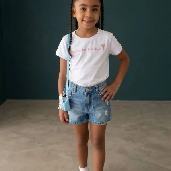 BLUSA INFANTIL "RECOMEÇE"